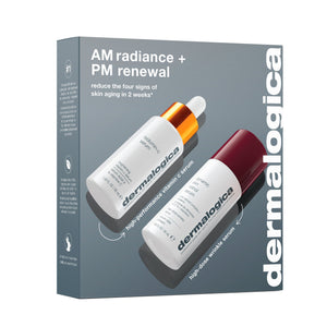 AM Radiance + PM Renewal (C - vitamiini - + retinoliseerumi) - ihonhoitosetti - Dermalogica Suomi