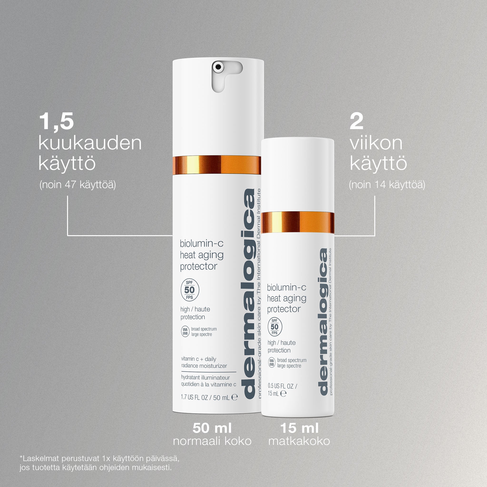 BioLumin - C Heat Aging Protector SPF50 - päivävoide - Dermalogica Suomi