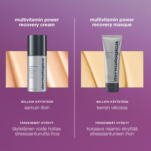 MultiVitamin Power Recovery Masque - kasvonaamio - Dermalogica Suomi