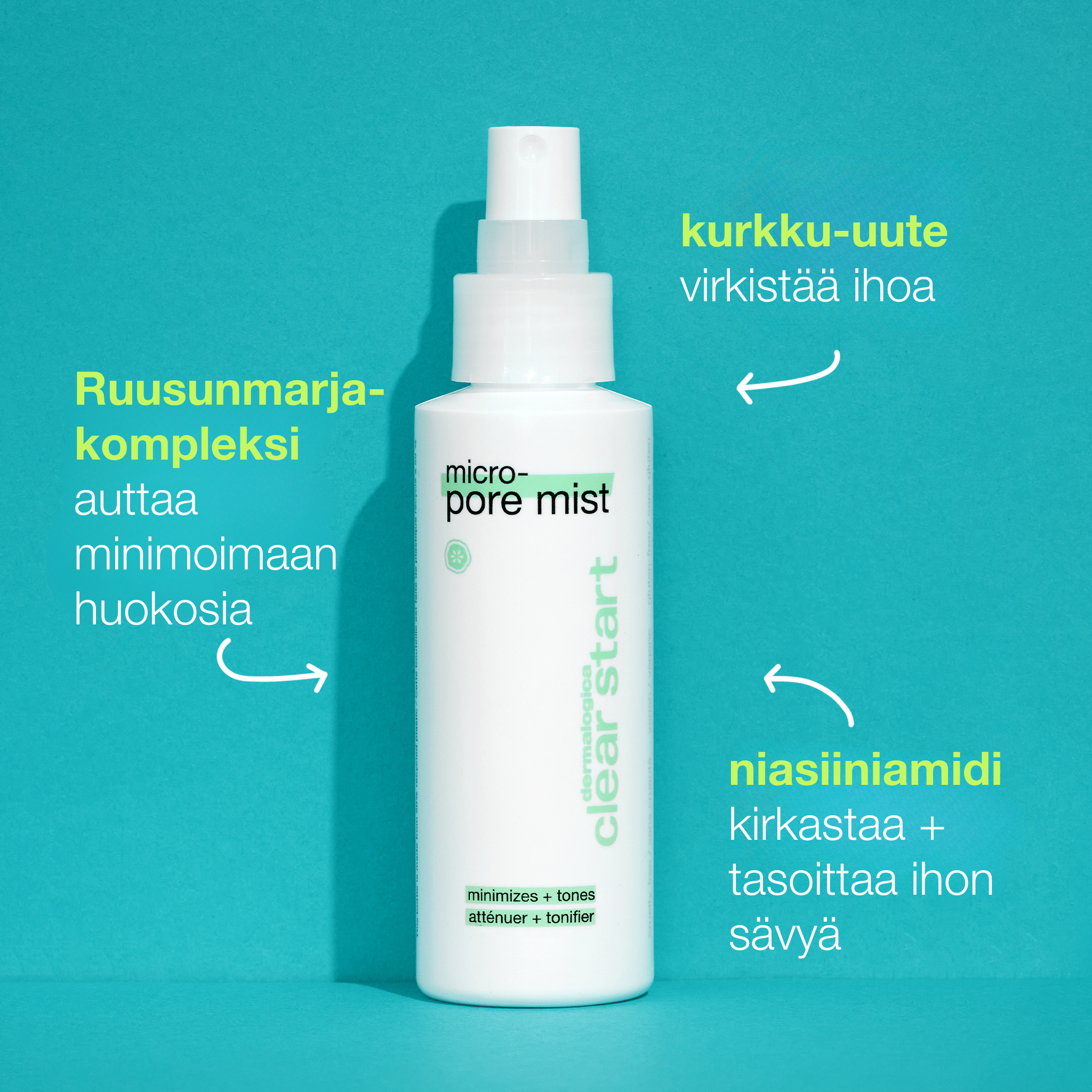 Micro-Pore Mist - kasvovesi - Dermalogica Suomi